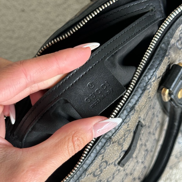 *SOLD** Gucci Monogram Crystal Canvas Boston Bag - Picture 7 of 11